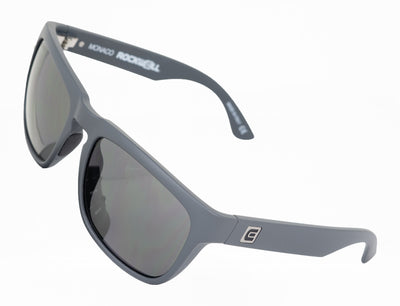 Lunettes de soleil Monaco en gris mat/noir