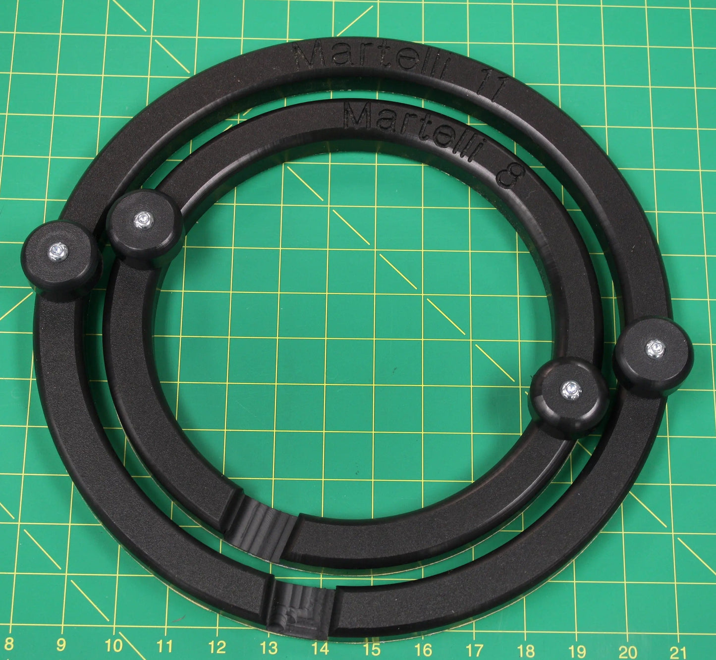Gripper Quality Hoops Set - 8in & 11in for Quilting