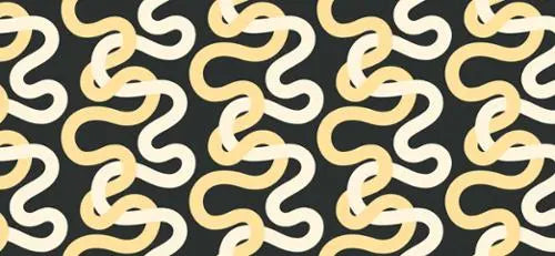 Groove Nightfall Tangled Multi Black Cotton Fabric Per Yard