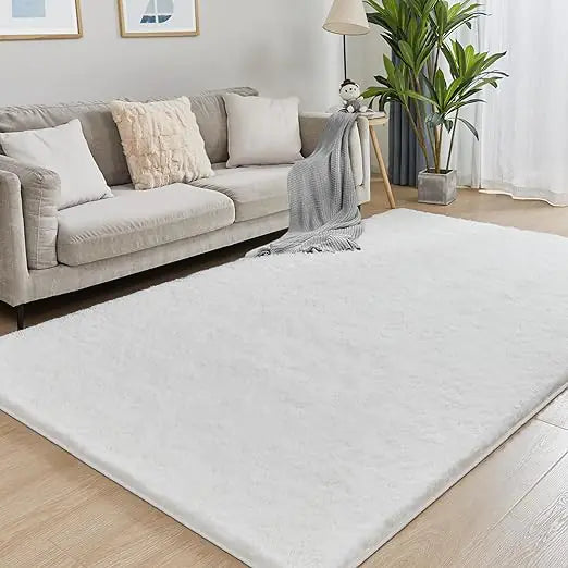Alfombra de Moqueta Lujosamente Suave para Espacios de Vida Acogedores
