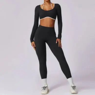 Ensemble de yoga coloré Beauty Back