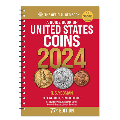 Guide Book of United States Coins 2024 (Spiral Bound) - Korvel