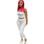 Conjunto de Top Corto y Leggings de Gimnasio Premium