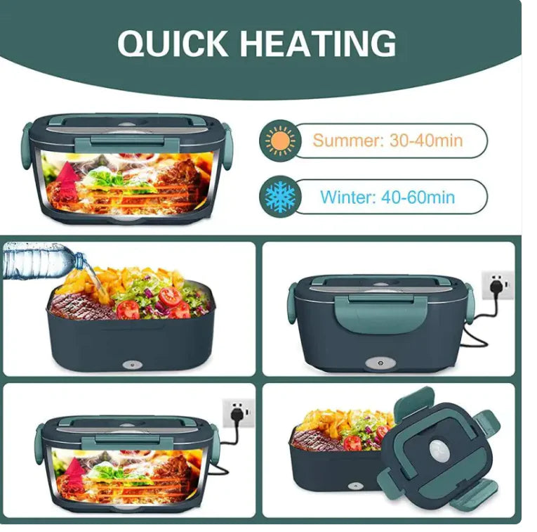 Premium Electric Lunch Box Food Warmer Set