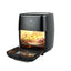 Friteuse à air de grande capacité 13L avec four rotatif transparent