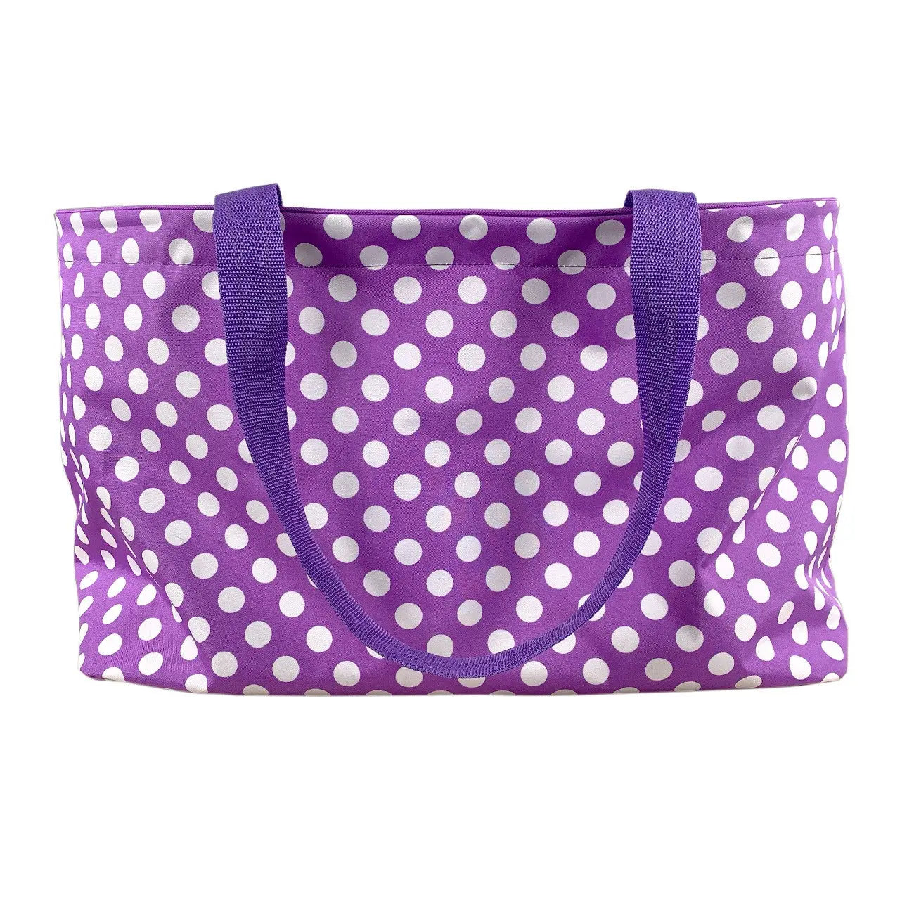 Gypsy Tote in Purple Dot - Stylish and Functional