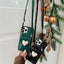 Luxury Love Black Lanyard Phone Case for iPhone