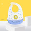 Bavoir en silicone imperméable ajustable pour bébés et enfants