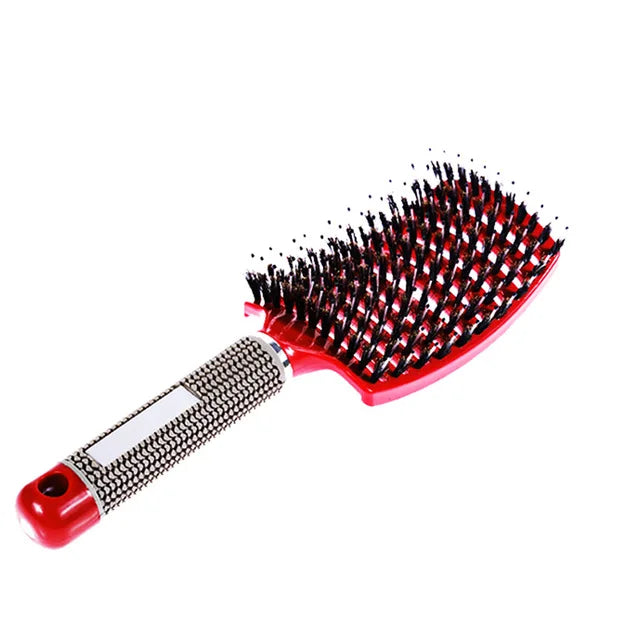 Detangle Hairbrush Women Wet Comb Hair Brush Professional Hair Brush Massage Comb Brush for Hair Hairdresser Hairdressing Tools - Korvel