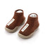Unisex Baby Shoes First Shoes Baby Walkers Toddler First Walker Baby Girl Kids Soft Rubber Sole Baby Shoe Knit Booties Anti-slip - Korvel