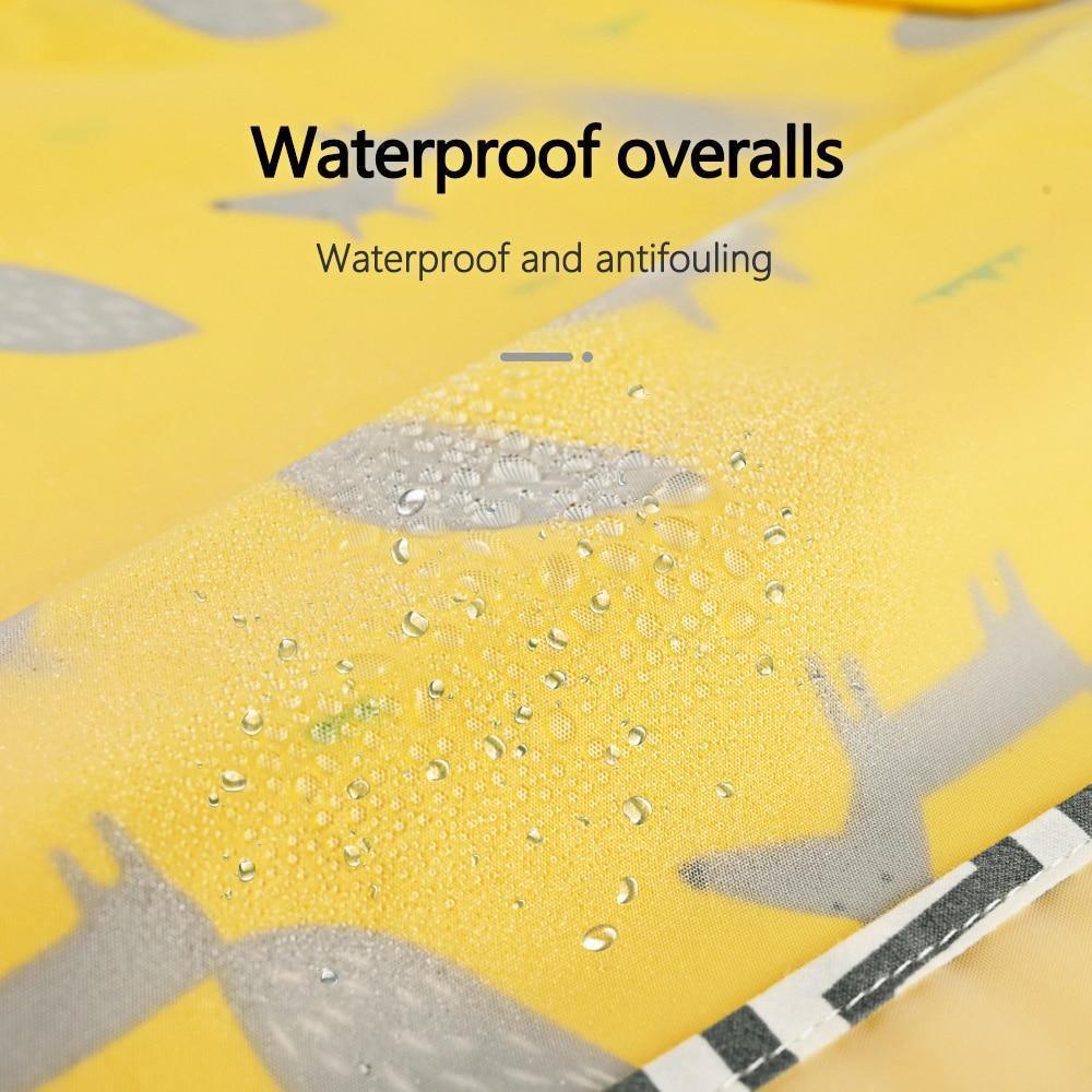Bibs de bebé de dibujos animados ecológicos - Ajustables y a prueba de agua