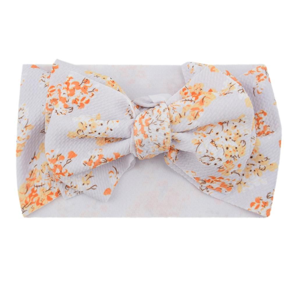 Diadema Floral de Lujo Moderna para Niñas Bebés Grandes