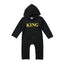 Jumpsuit de Algodón Premium para Bebé Niño con Capucha