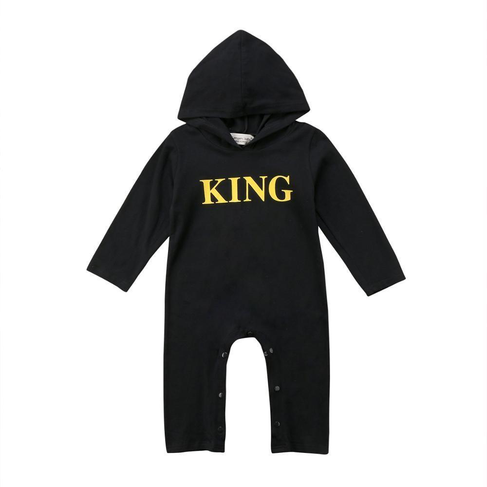 Jumpsuit de Algodón Premium para Bebé Niño con Capucha