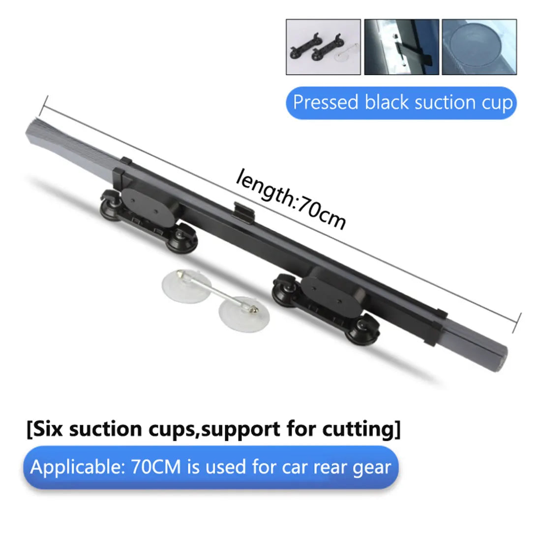 Car Window Sunshade Retractable Foldable Windshield Sunshade Cover Shield Curtain Auto Sun Shade Block Anti-UV Car Window Shade - Korvel