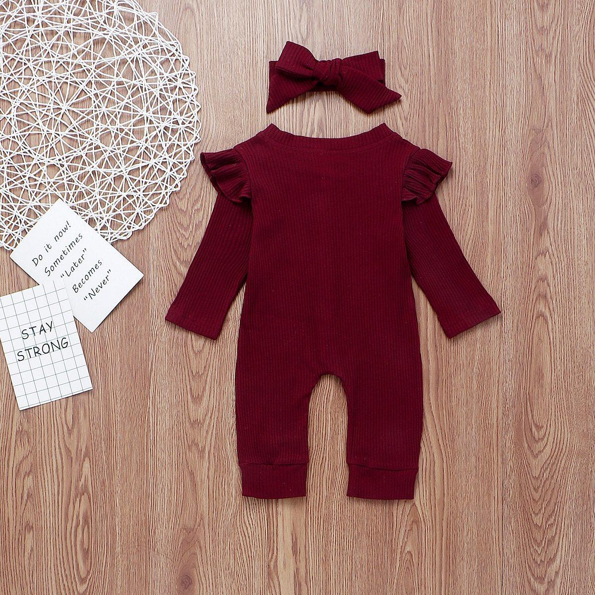 Combinaison en Coton Tricoté Classique pour Filles et Garçons