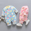 Premium Cartoon Animal Fleece Baby Jumpsuit