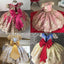 Robe de Princesse de Luxe Fait Main avec Nœud
