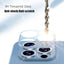 Protecteur d'objectif en verre trempé premium pour iPhone 13/12/11