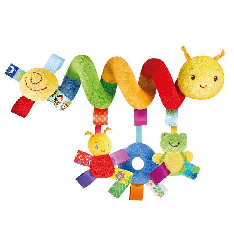 Vibrant Baby Activity Spiral - Engaging Travel Toys for Infants - Korvel