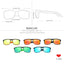 BARCUR Men's Polarized Driving Sunglasses with UV400 Protection