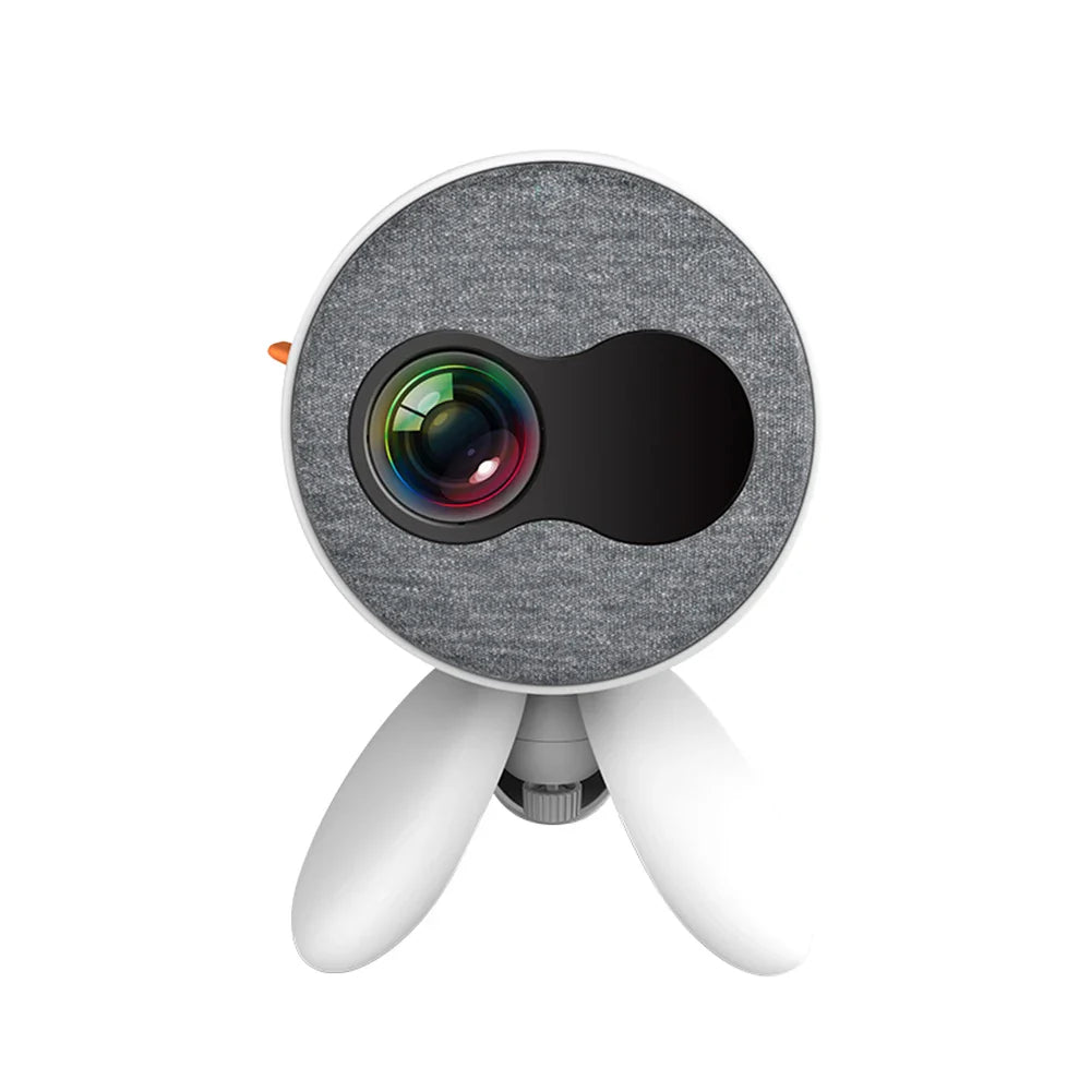 LEJIADA YG220 Mini Projector 3.5mm Audio Phone with screen Update Version Portable Pocket Cute Projector Video Player Kids Gift - Korvel