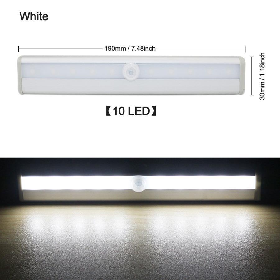 STEVVEX Motion Sensor LED Night Light for Cabinets and Wardrobes