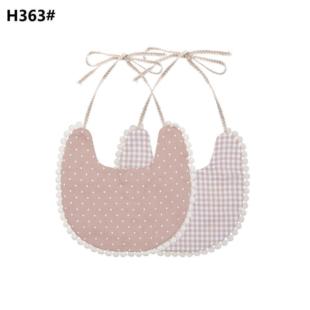 Bavoirs Floraux de Luxe Faits Main - 100 % Coton et Imperméables