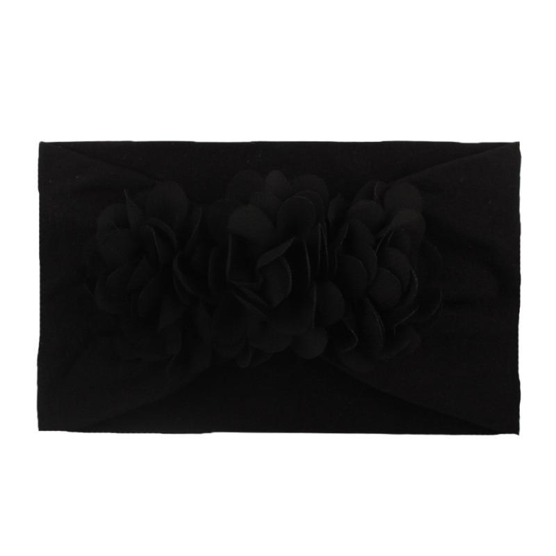 Diademas de Flores de Encaje para Bebés - Accesorios de Cabello de Elastano Suave