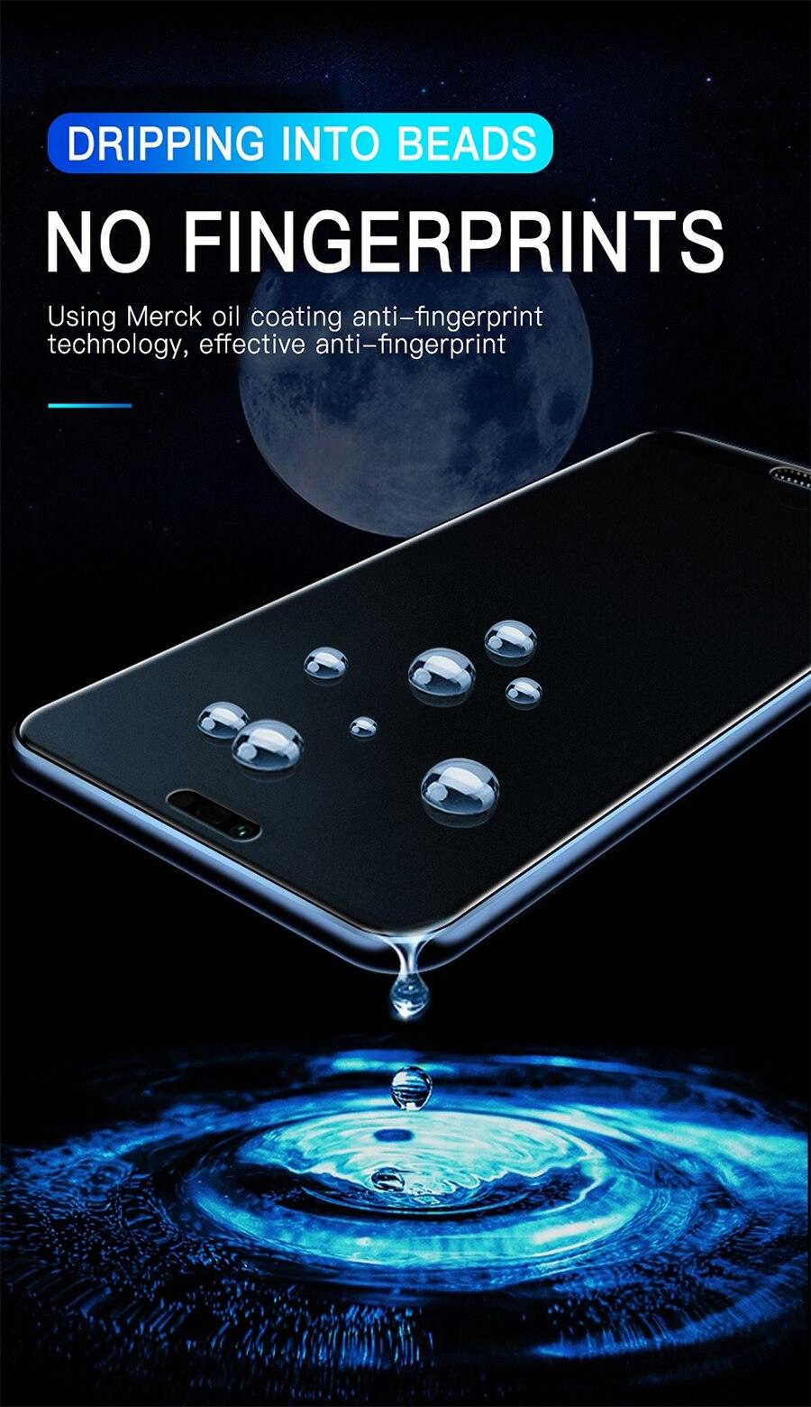 3-Pack Frosted Matte Ceramic Screen Protectors for iPhone