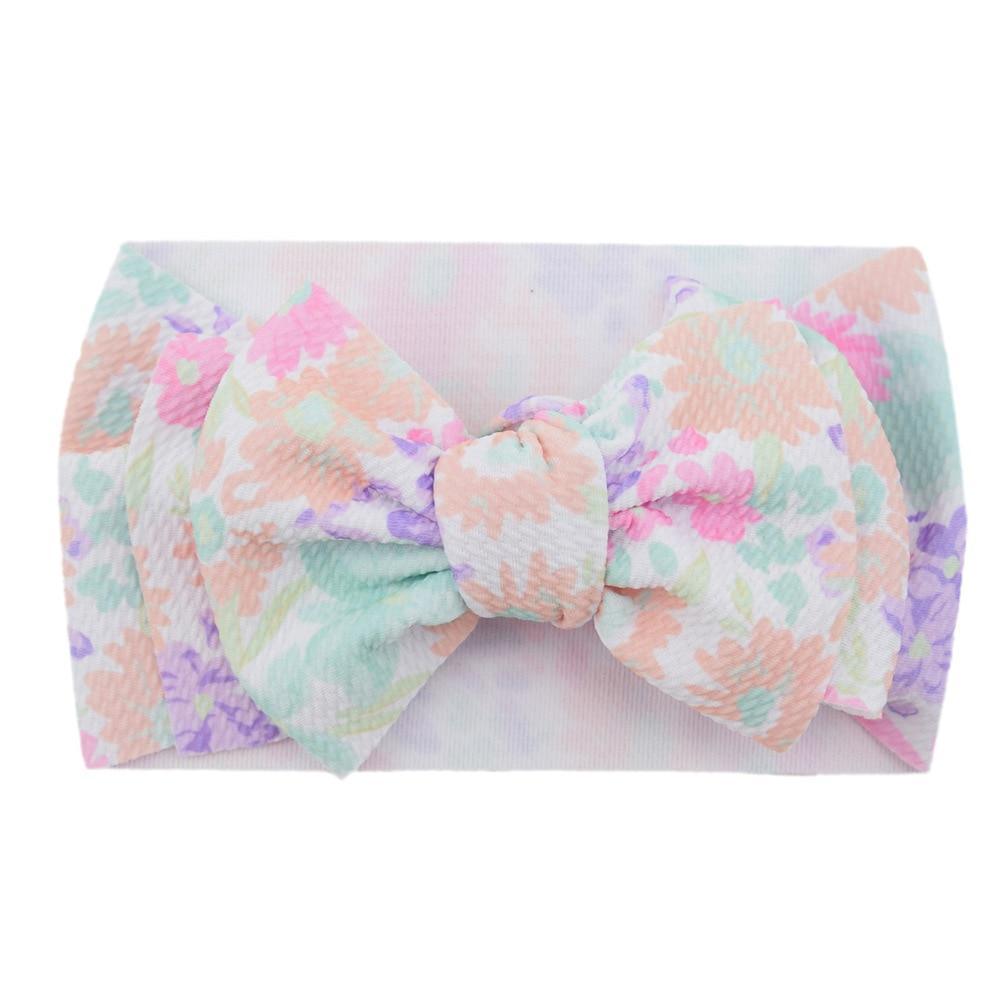 Diadema Floral de Lujo Moderna para Niñas Bebés Grandes