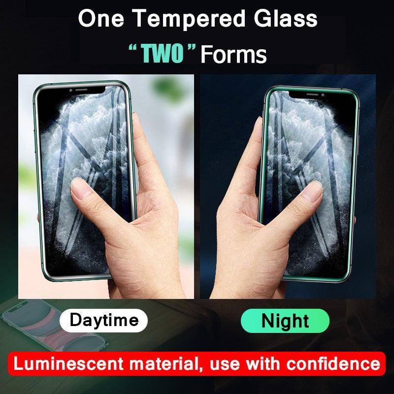 Luminous Tempered Glass Screen Protectors for iPhone
