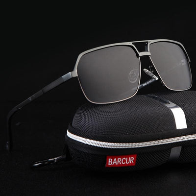 Lunettes de soleil polarisées en aluminium premium pour hommes et femmes