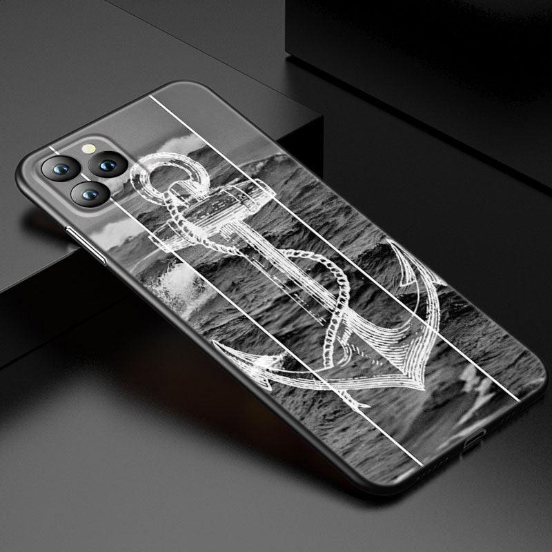 Coque de téléphone Ancre Bateau Roue de Navire pour iPhone