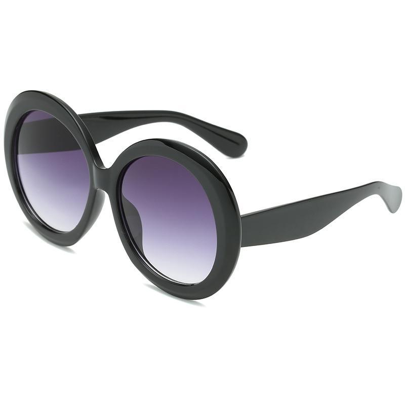 Luxury Round Oversized Vintage Sunglasses for Women