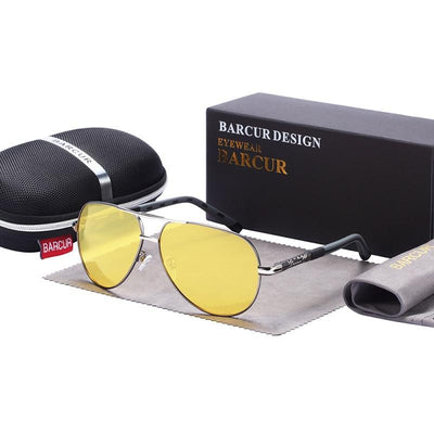 Luxury Night Vision Sunglasses with UV400 Protection