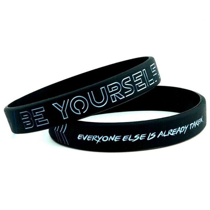 Bracelet en silicone Motivation - Bracelet unique pour hommes