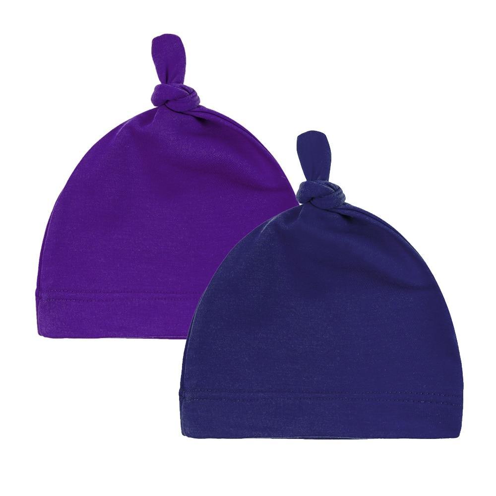 Adorable 2-Piece Baby Cap Set - 100% Cotton for All Seasons - Korvel