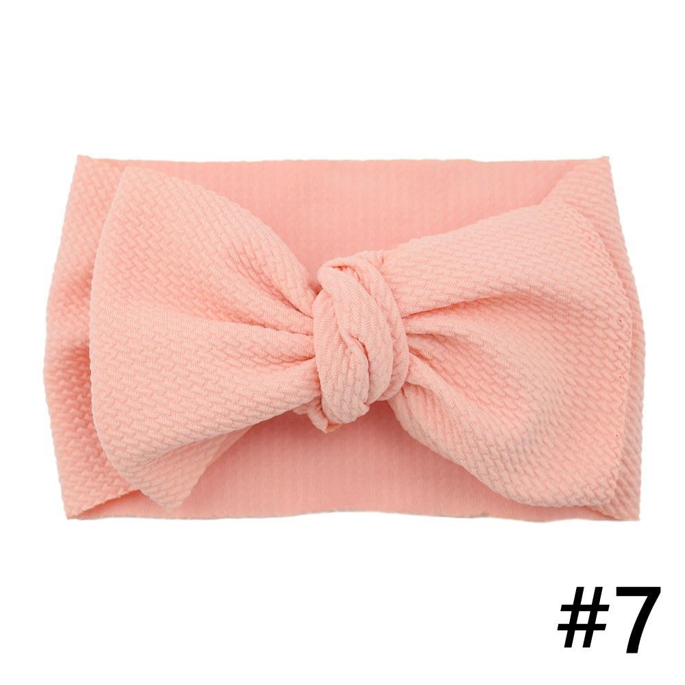 Diadema Grande con Lazo para Niñas - Accesorio de Cabello Ajustable