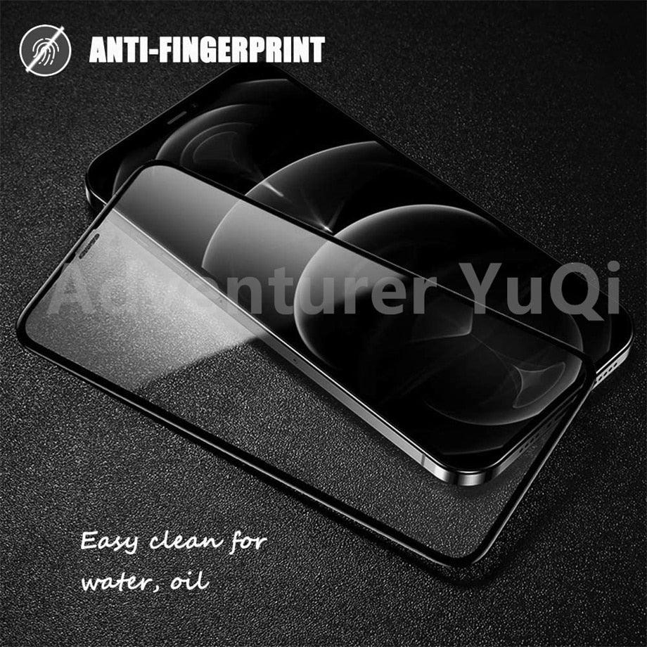 Protector de Pantalla de Vidrio Templado de 3 Piezas para Modelos de iPhone