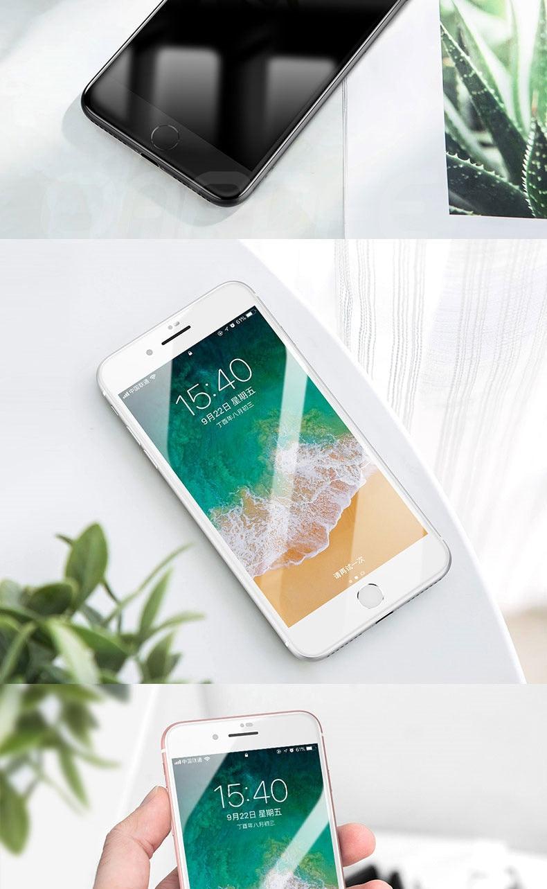 Verre protecteur intégral 11D pour modèles d'iPhone