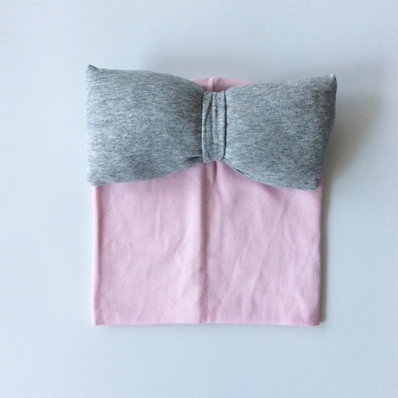 Conjunto de Sombrero y Bufanda de Algodón de Lujo para Niñas Otoño Invierno