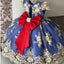 Robe de Princesse de Luxe Fait Main avec Nœud