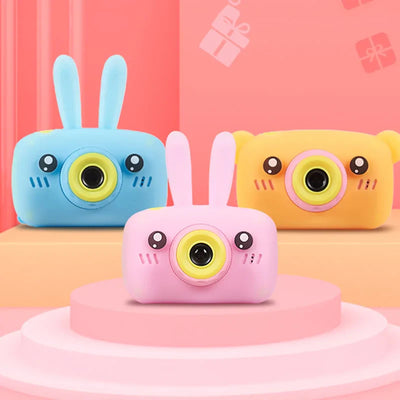 Child camera HD digital camera 2 inch cute cartoon Camera toys children birthday gift 1600w child toys Camera - Korvel