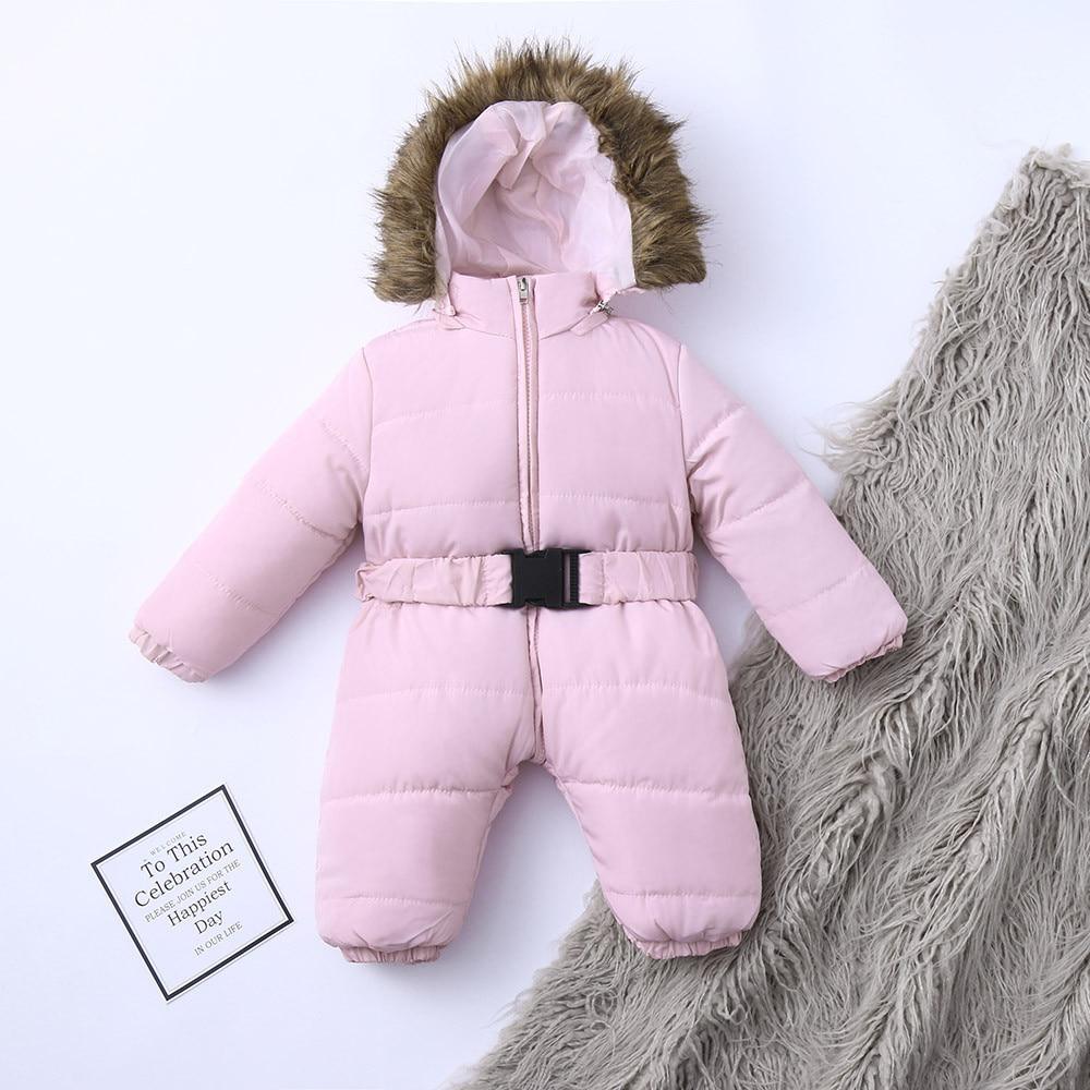 Premium Hooded Snowsuit for Infants - Warm & Stylish
