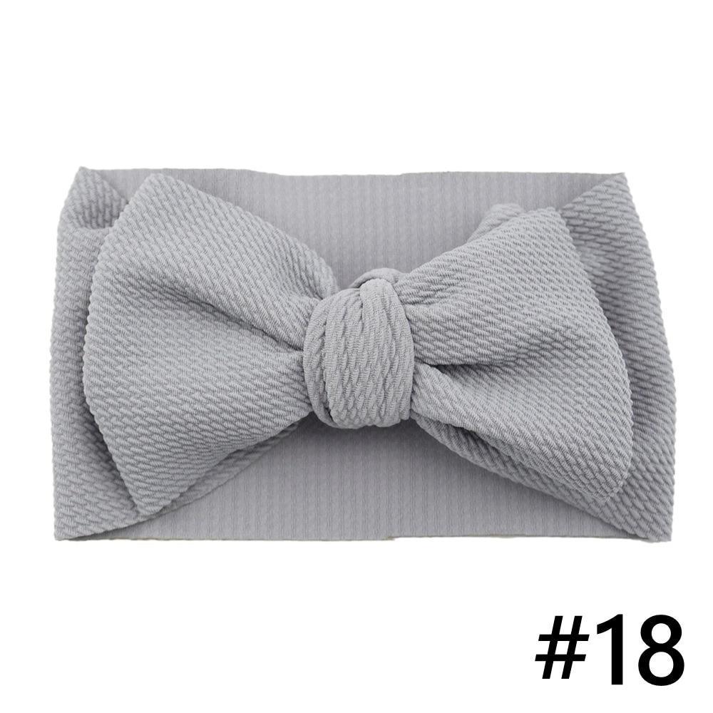 Diadema Grande con Lazo para Niñas - Accesorio de Cabello Ajustable