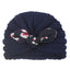 Charming Handmade Cotton Baby Turban Hat with Colorful Bow for Boys and Girls - Perfect for Autumn and Winter - Korvel