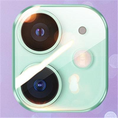 Protecteur d'objectif en verre trempé premium pour iPhone 13/12/11