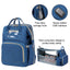 USB Diaper Bags Backpack Foldable Sunscreen Baby Bed Crib Bag Large Capacity Insulation Nursing Stroller Bag With Changing Mat - Korvel