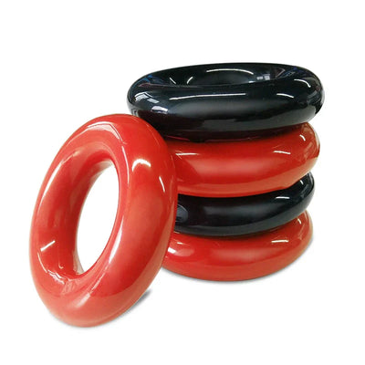 1PC Golf Weight Ring 150g Black red Round Weight Power Swing Ring for Golf Clubs Warm up Aid For Training Golf Accessories - Korvel
